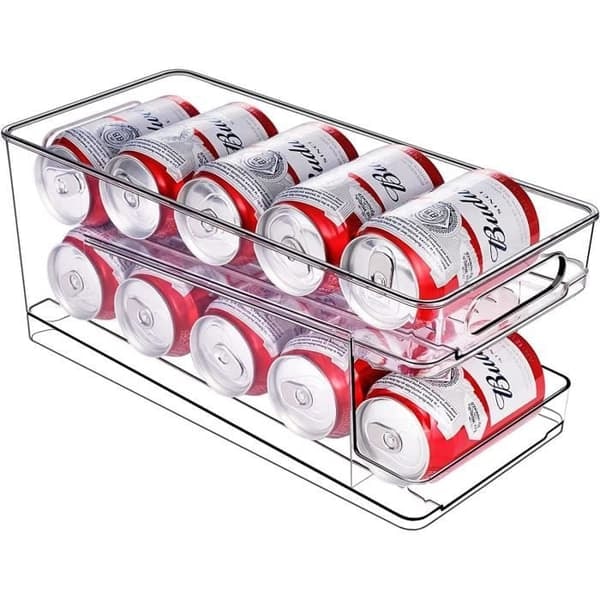 /QD/Rullalaatikko Säilytys Jääkaappi Olut Tölkki Järjestää Limu Juoma Jääkaappi Keittiön Kaappi Ruokakomero 330ml Tölkki