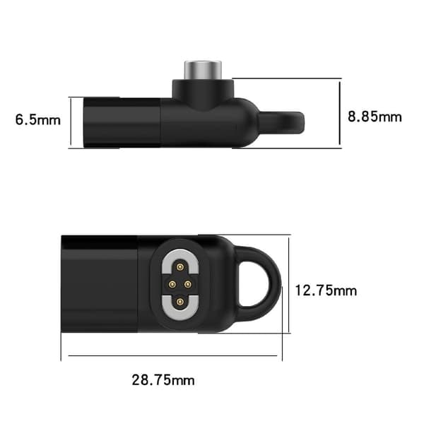 \"QD\" Laddare för Shokz Openswim Pro S710 Bone Conduction USB-C