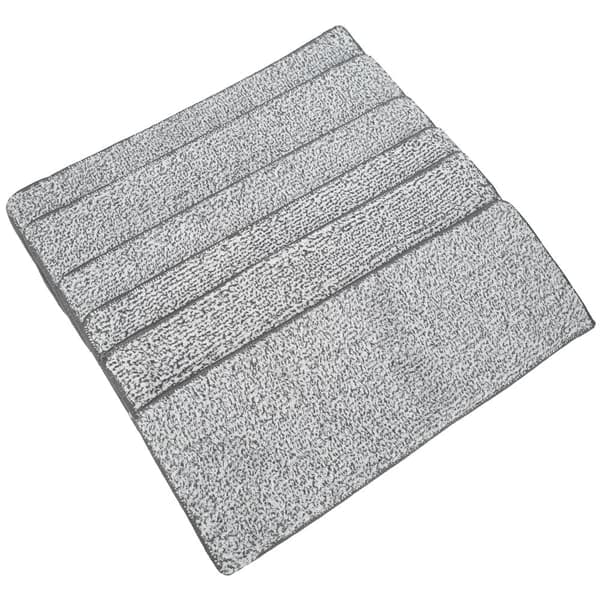 6 stk. moppeklude, maskinvaskbare moppehoveder til gulvrengøring i hjemmet, 33 x 12 cm