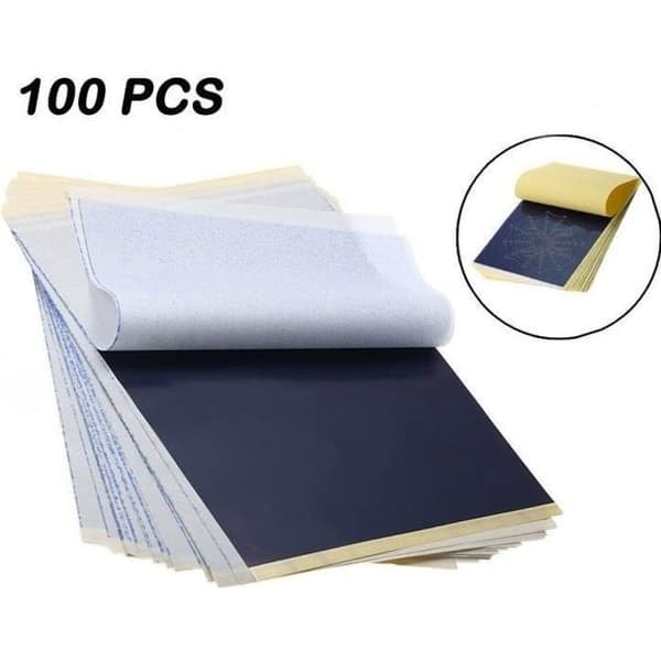 /QD/Värmeöverföringsark - Ospecificerad - 100 ark - 21 cm x 29,7 cm - Vit - 960g