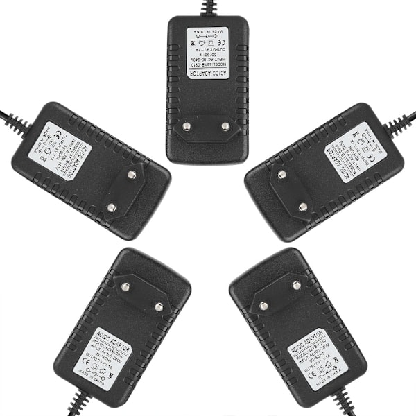QD-Varmebestandig Li-ion ladeadapter 9V/1A Hurtiglading med flertrinnsbeskyttelse