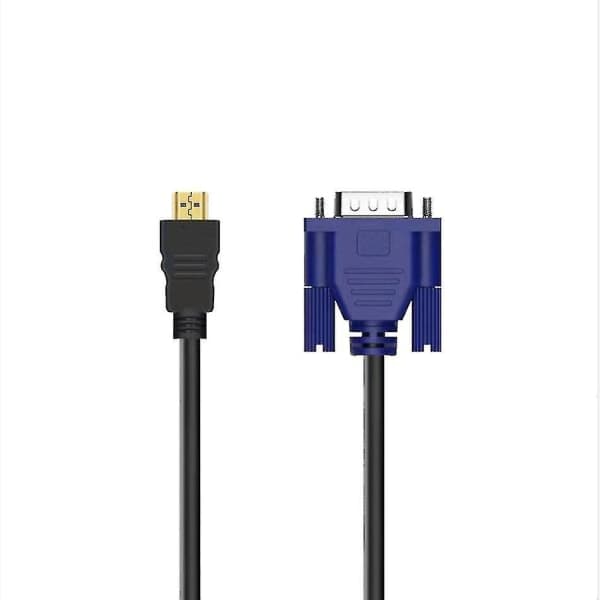 HDMI til VGA-kabel Videokabel til TV-computerskærm