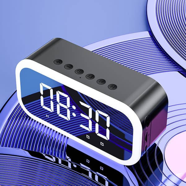 Bluetooth-högtalare med väckarklocka
