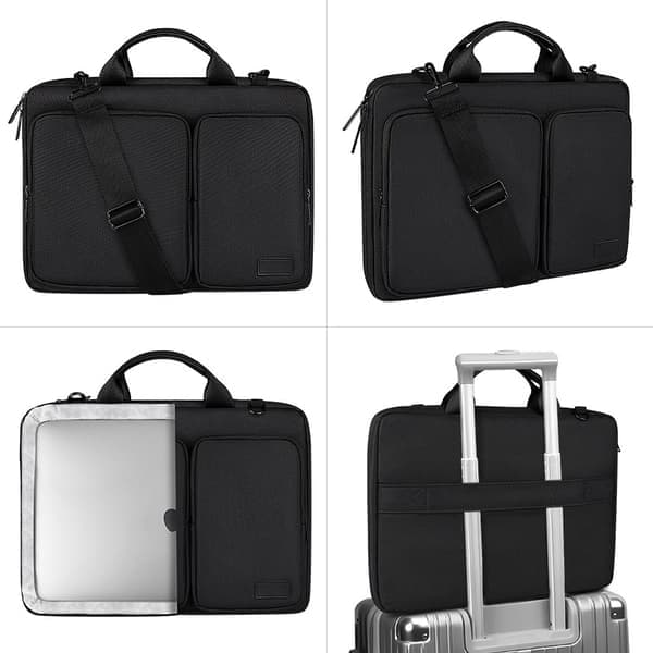 Laptopveske med skulderstropp