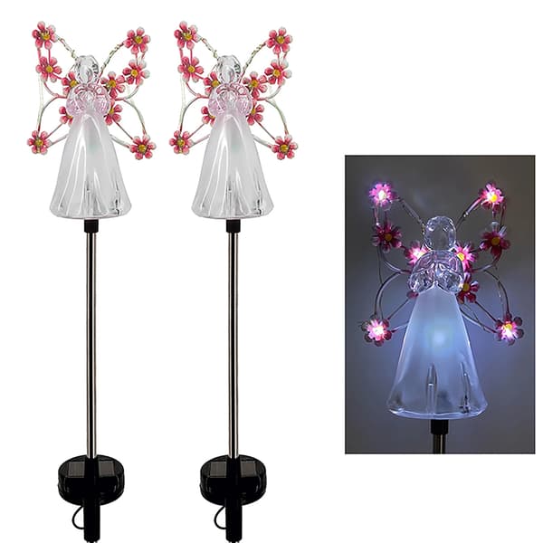QQ-2-pakning solcellelamper LED solcellelamper utendørs hagedekorasjon vanntette solcellelamper for Halloween jul
