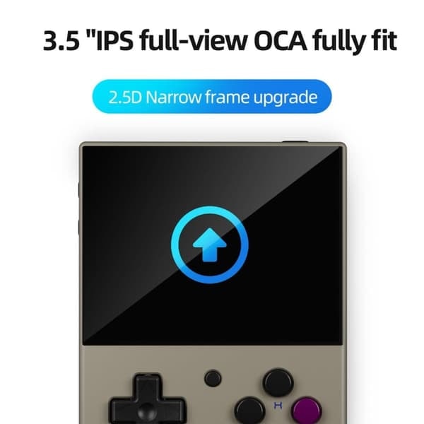 \"QD\" Kompakti Miyoo Mini Plus+ pelikonsoli, yhteensopiva RPG-pelien ystäville, USB-liitäntä langattomalla yhteydellä, tukee wifiä