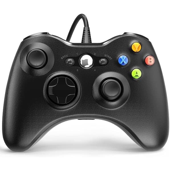 \"QD\" Gamepad Joystick spelkontroll för Xbox 360 PC Windows