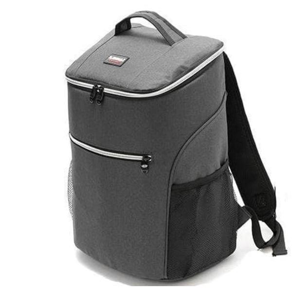 20L Smooth Cooler Backpack with Extra Space Grey
