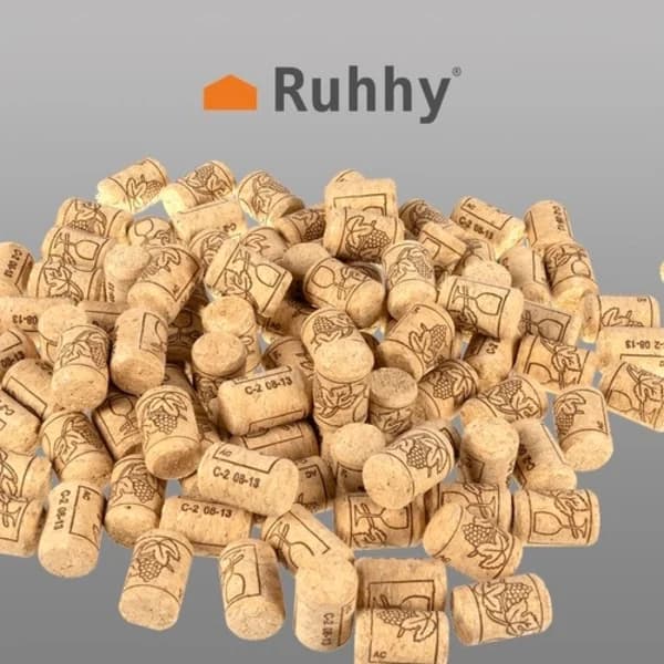 100-pack naturliga vinkorkar, säker försegling för standardflaskor, vinförvaring, 2,2 x 3,3 cm
