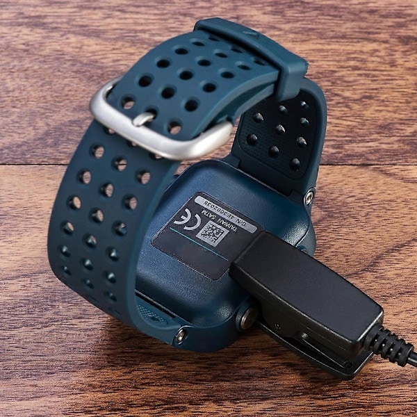 \"QD\" USB-ladeklemme, holder og kabel til - Garmin Lily Forerunner 35 30 735XT 630 235