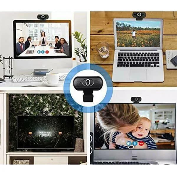 Indbygget mikrofon USB-stik 1080p high definition webcam til videokonferencer Optagelse Streaming Møde
