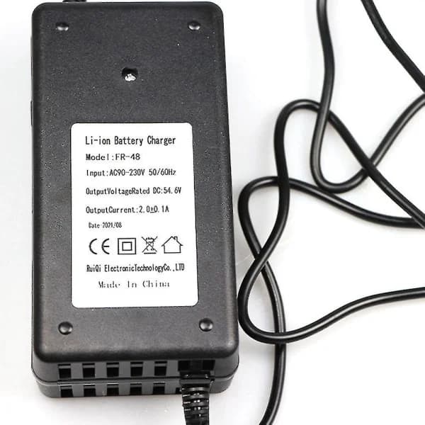 CNE DC 54,6V 2A E-scooter Batterioplader Adapter Til