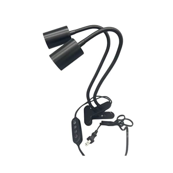 Dobbelt varmelampe til terrarium / UVA-lampe til krybdyr 0_qq