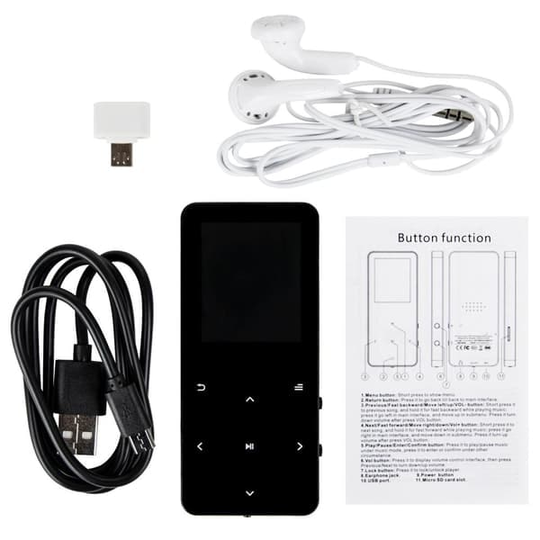 MP3 Player with Bluetooth and Speaker