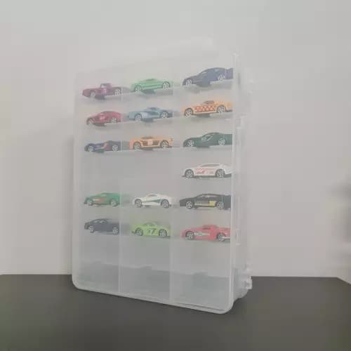 Display Case til Modelbiler - Opbevaring - 46 rum