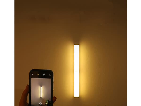 Garderobelampe Bevægelsessensor / Selvklæbende LED-lampe - 20 cm