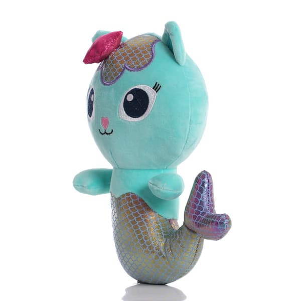 Søde plys kattelegetøj, katteplysdukke{F2} mermaid kitten