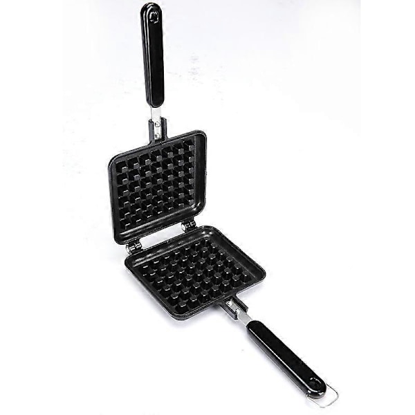 vaffeljern for komfyr, vaffelmaskin, non-stick vaffeljern bakeplate - WELLNGS
