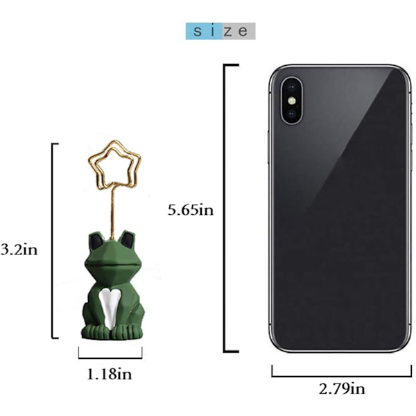 st Söta Djur Fotohållare för Skrivbord, Memoklämma Mini-X71-{f2}