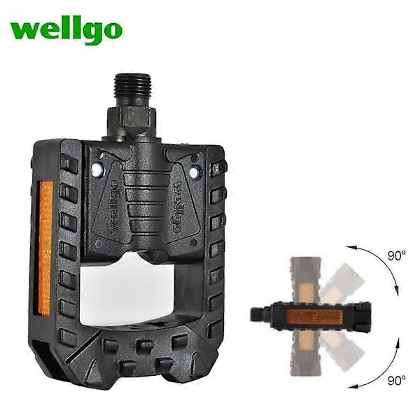 Kompatibel med Wellgo F178 Sammenleggbare Sykkelpedaler MTB Mountain BMX Sykkel Sammenleggbar Pedal Sykkel Deler - WELLNGS