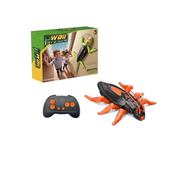 Fjärrstyrd väggklättrande gecko, uppladdningsbar RC klätterrobotleksak, väggkrypande ödlafordon**CD0182 Kackerlacka CD0182 Cockroach