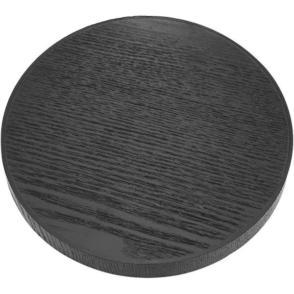 1 stk. Svart 30 cm Solid Trebrett Tre Tesett Tebrett