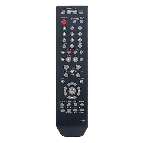 00061J Erstatningsfjernkontroll i ABS for Samsung DVD-spiller V9700 V9800{f2}