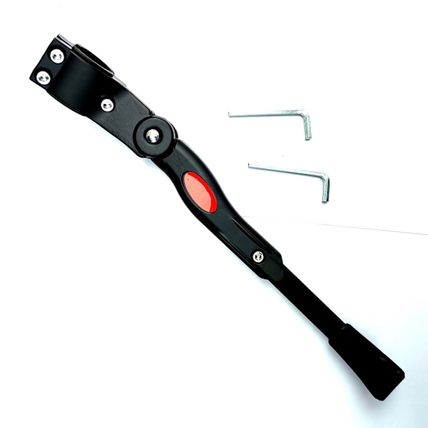 Mountainbike cykel aluminiumslegering enkelt støtte fodstøtte aluminiumslegering støtte sidestøtte enkelt støtte stige cykeltilbehør{f678}