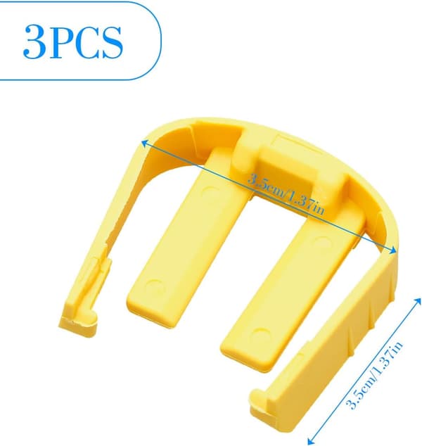 Kompatible 3 stk. bilvasker C-clips højtryksrenser pistol reservedel til Karcher K2 K3 K7