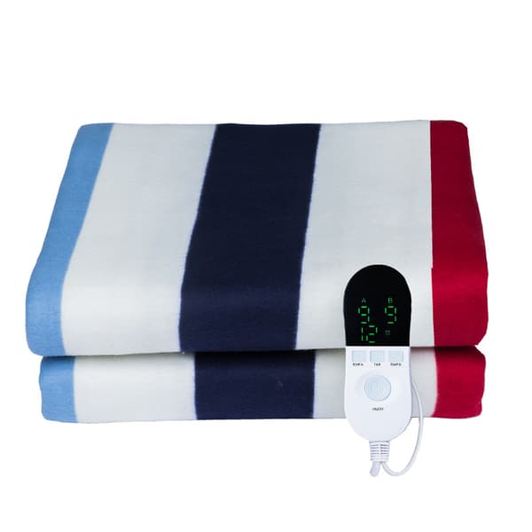 Elektrisk varmetæppe | EU-stik dobbeltseng 180×200 cm dobbelt kontrol