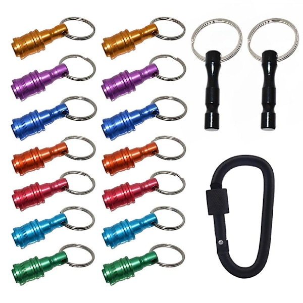 14 stk. 1/4 tommers sekskantnøkkel bitsholder nøkkelring, forlengelsesstang bitsholder so{sl}