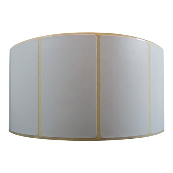 240 STK HVITE ETIKETTER 70x40mm POLYESTER (ETR7040PE)(F2)