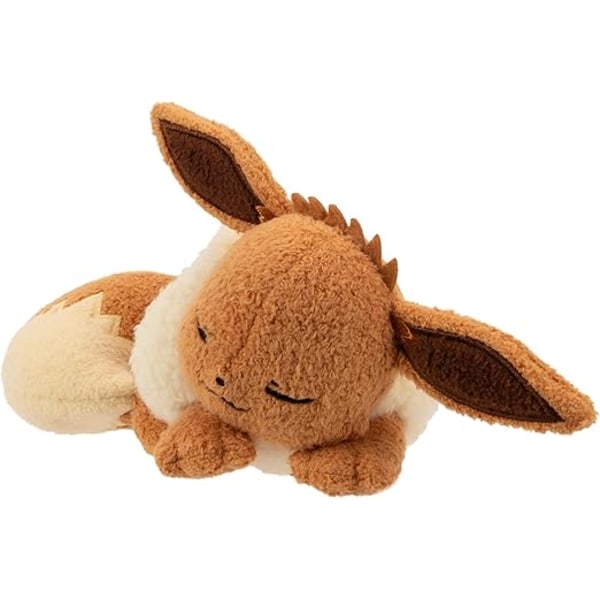 P0kem0n Eevee Sovande Plysch – 5-tums premium plysch, flerfärgad{f237}