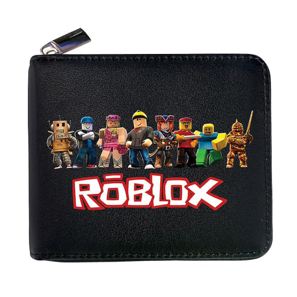 Roblox Pu Fold Plånbok Kort Plånbok Plånbok Korthållare