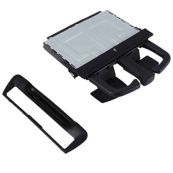 Bageste armlæn kopholder omkransende trim sæt sort passer til A6 / A7 2011-2016 8P0885995B 6PS / 4G886328{f2}
