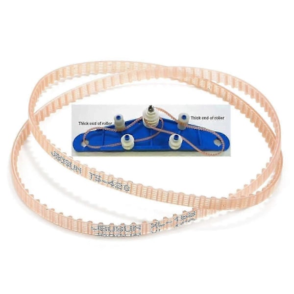 Drivremmar för Poolrengörare Ersättning För Aquabot Delar 3302 A3302pk Remmar - 2-pack