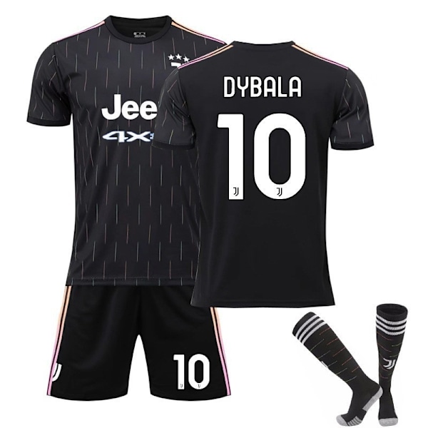 21-22 Ny Juventus hemmatröja dräkt nr 7 Vlahovic tröja nr 10 Dybala tröja NO.10 DYBALA