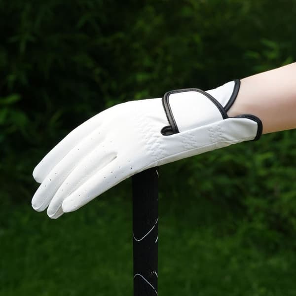 Golfhandskar, lätta PU- och syntetläderhandskar, andningsbara sporthandskar för utomhusbruk*PU-version (två händer)*Nr 23 No. 23 PU version (two hands)