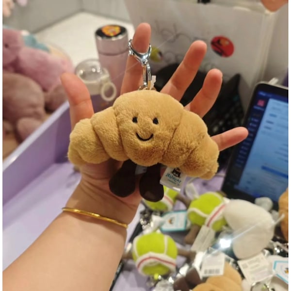 Sød plys croissant kosher kæledyrslegetøj Amuseable croissant kosher Matplush