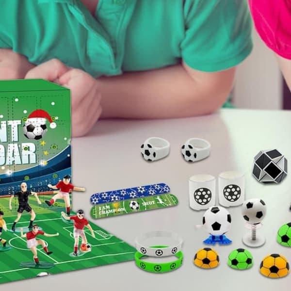 Fotball Adventskalender for Barn, Stressreduserende Byggeklosser{F2}