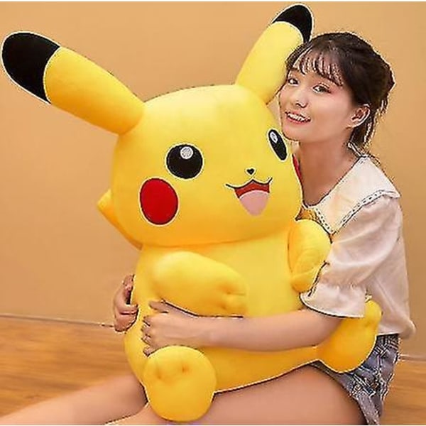 REMAKE Pikachu Plysjleketøy Putepute Pokemon Fylt Dukke Bursdagsgave Julegave Barn{F2}