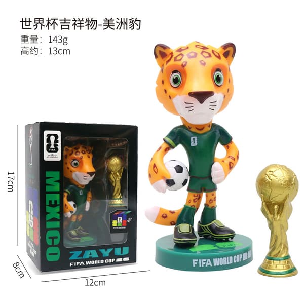 2026 Fotbolls-VM Troféfigur Fotbolls-VM Trofé Samlarobjekt Skrivbordsdekoration Fanspresent*Bald eagle (20cm)* Bald eagle (20cm)