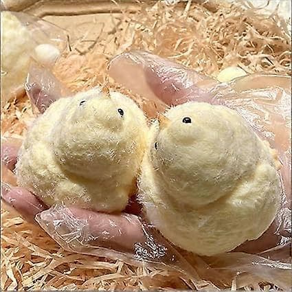 Kylling Squishy Legetøj, Håndlavet Taba Squishy Legetøj, Ultrablødt Kyllingeformet Klemmelegetøj, Fluffy Kyllingeformet Sanselegetøj, Squishy(f2)