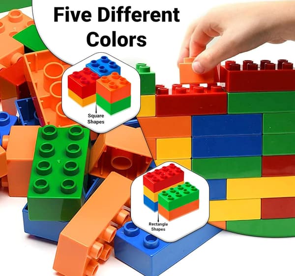 Mega Byggeklodser til Børn Pædagogisk Byggelegetøj Klodser(f2) Toy Set 150pcs