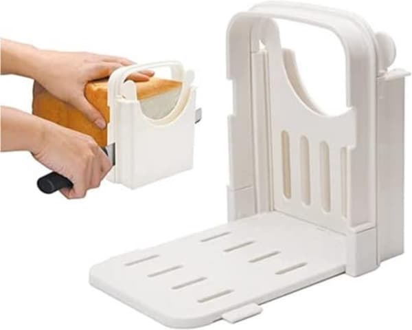 Brödskärmaskin - Justerbar brödskärningsguide för hembakat bröd