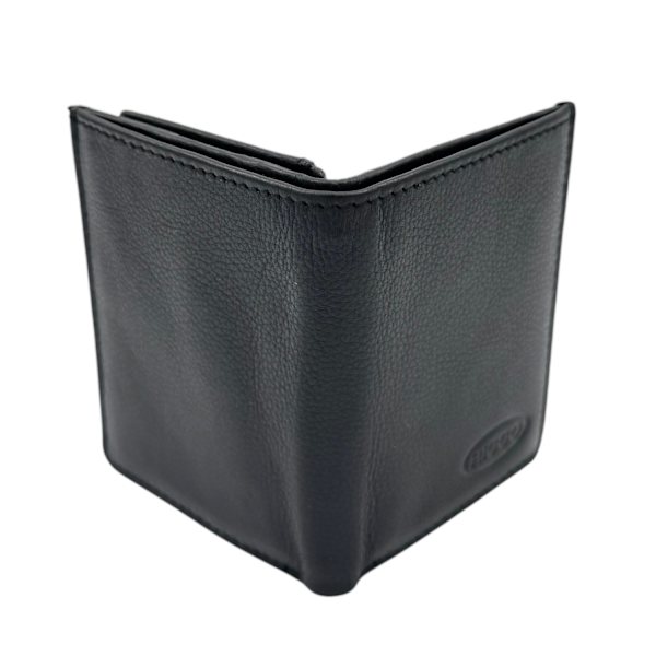 Plånbok, läder Svart(f2) Svart one size