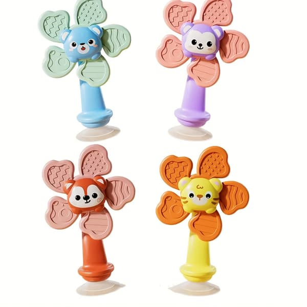 Sugekopp Vindmølleleke for Babyreiser og Lek Little Monkey Windmill