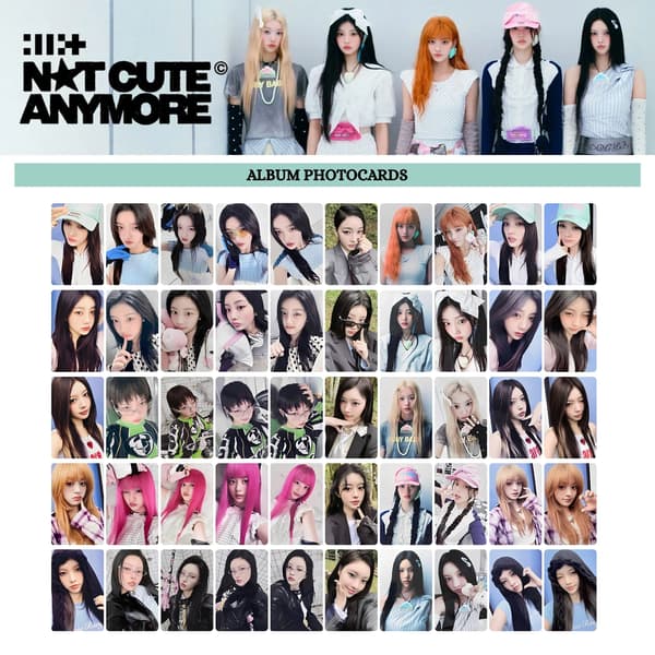 Klassisk Lomo-kortalbum for Kpop-fans – dekorativ samlekortsamling 8