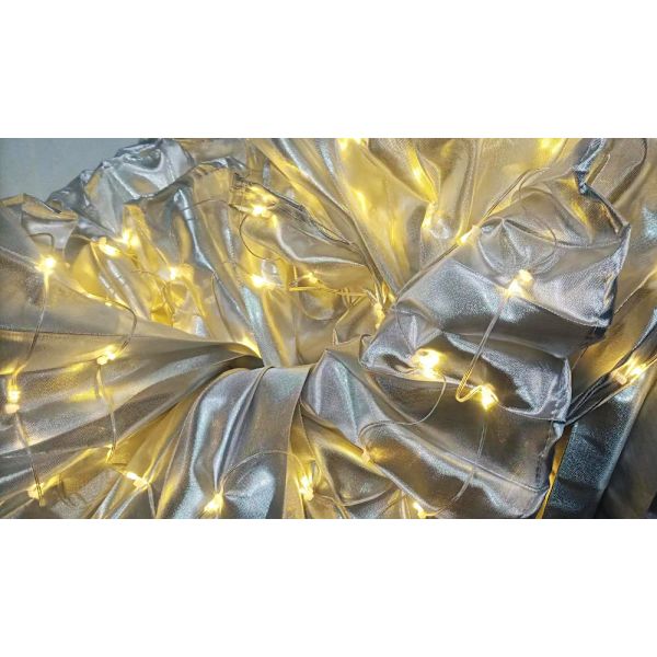 LED Lysende magedansvinger showrekvisitter fluorescerende dans}F2{