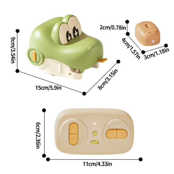 SeJean Fun Greedy Snake Game - Superroliga fjärrstyrda ormstrider, trådlös fjärrkontroll{F2} Two-pack
